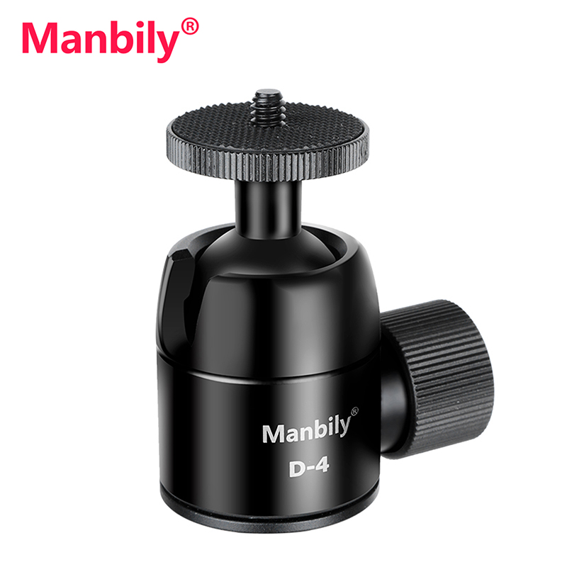 Fluid Head Tripod - Manbily D-4 Kamera Tripod Top Kafa