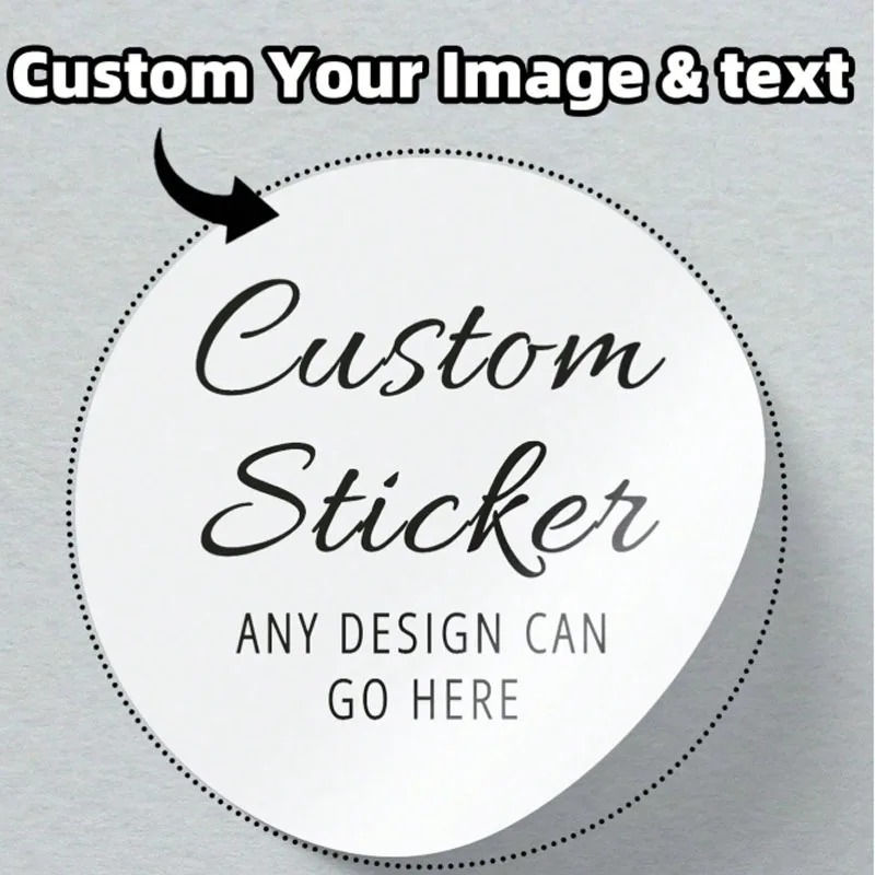 Photography Logo - Özel yuvarlak çıkartmalar, kişiselleştirilmiş etiketler, çıkartmalar