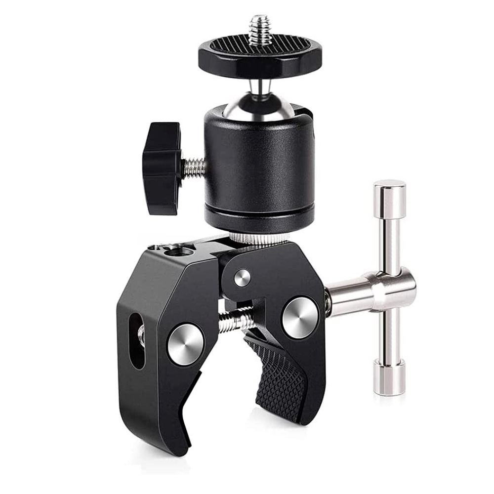 Fluid Head Tripod - ERIKOLE Süper Kelepçe 360'lü ° Mini