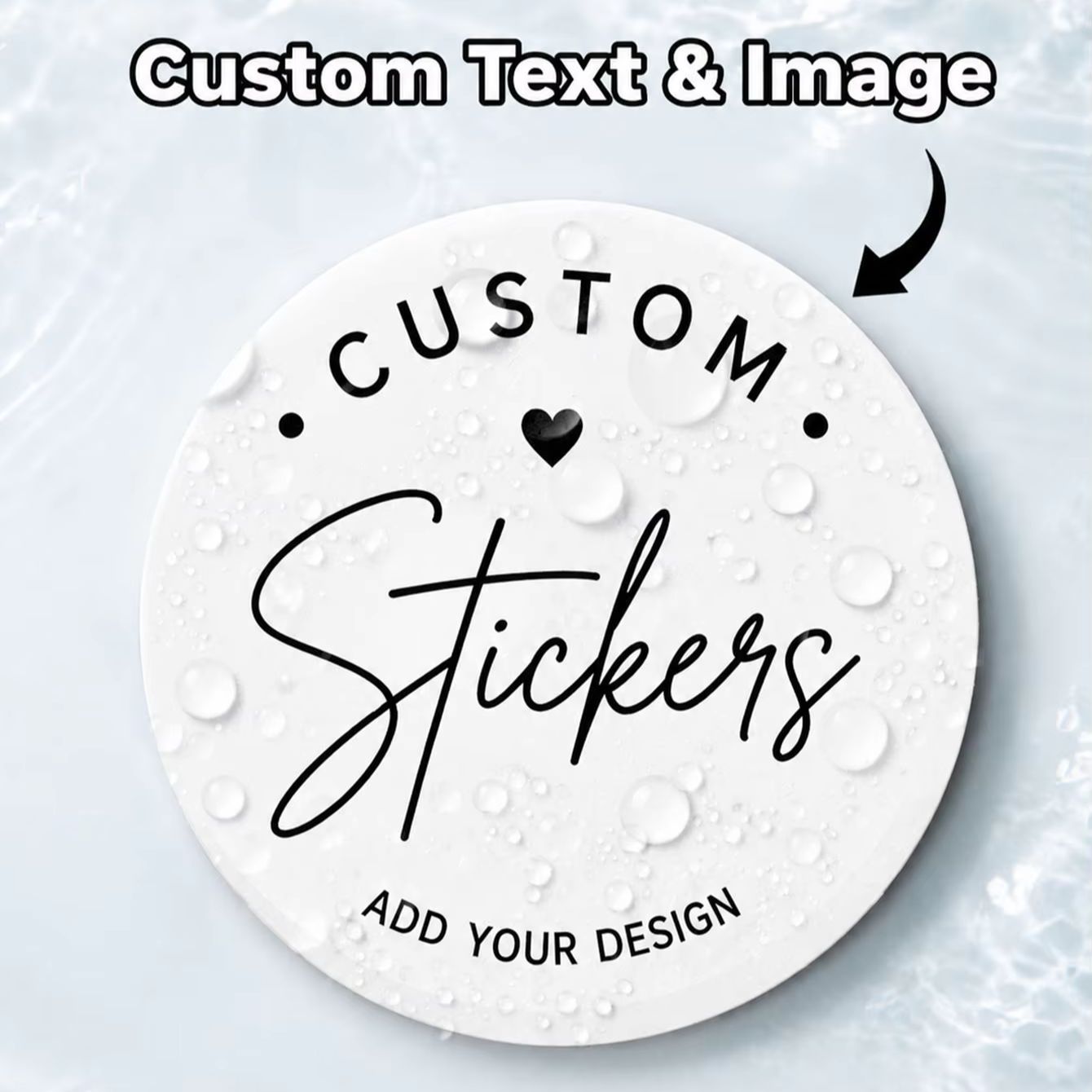 Photography Logo - 1/50/100PCS Marka Logosu, Ürün Ambalajı ve