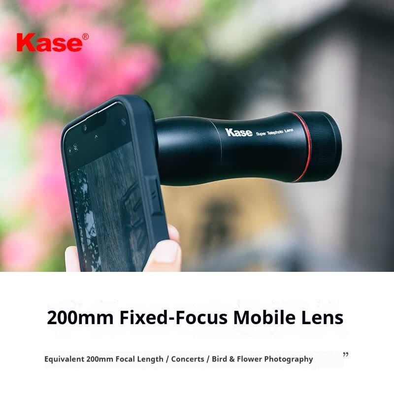 Photography Trick - Kase 200mm Telefoto Akıllı Telefon Lensi: