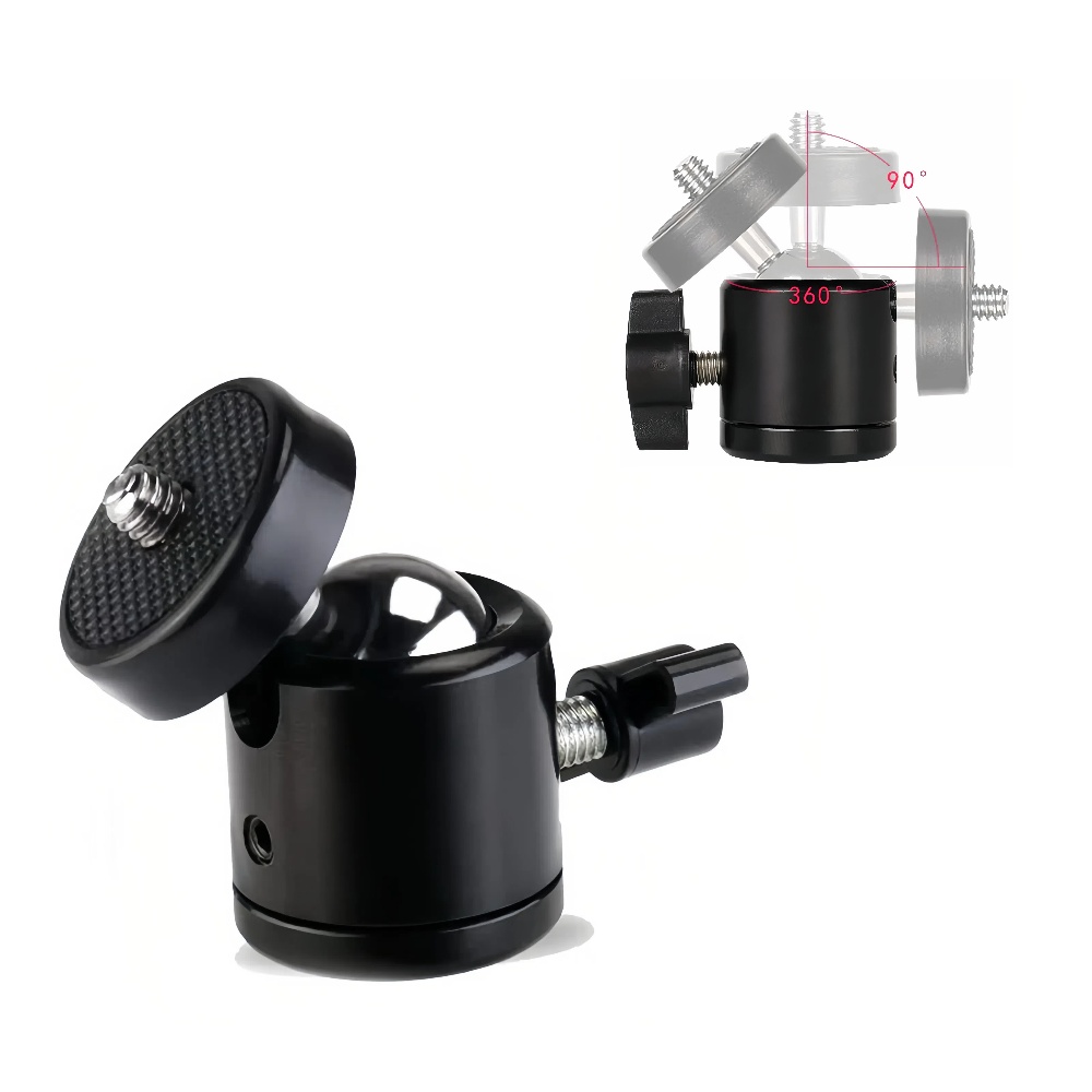 Fluid Head Tripod - Terebento 1/4 Vida Deliği tripod bağlama
