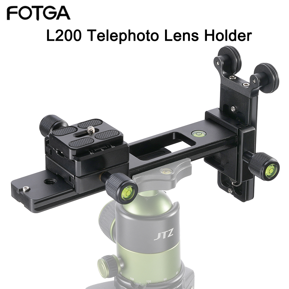 Fluid Head Tripod - FOTGA L200 10 kg/22lb Yük Telefoto