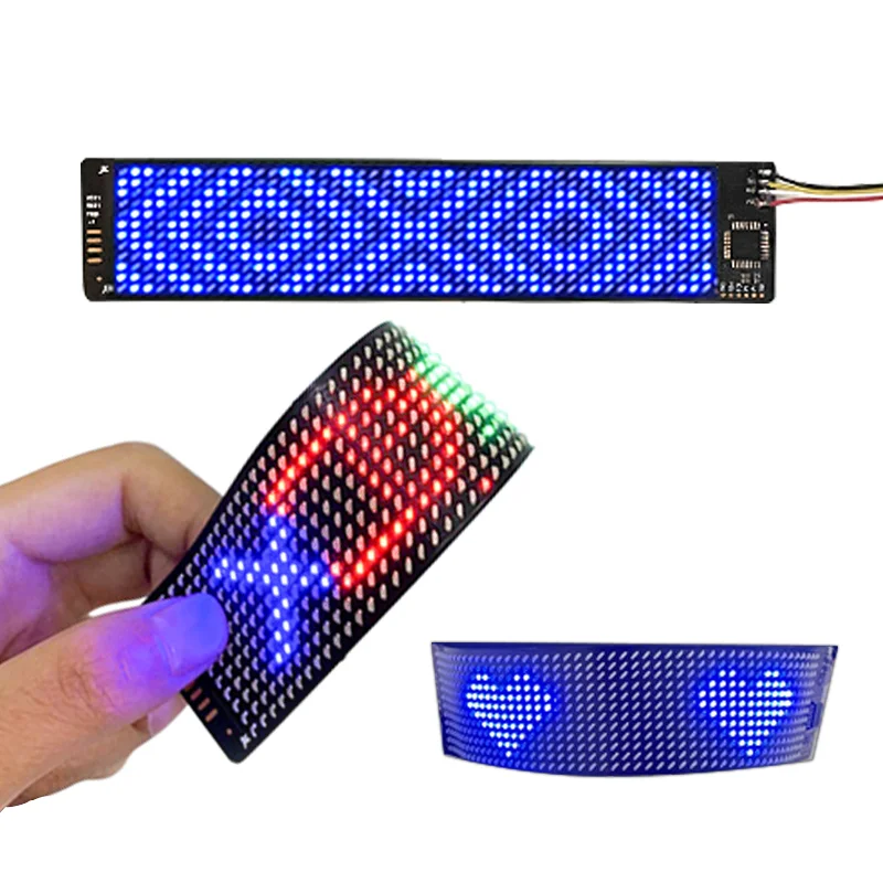 Pixel Art Led Panel - 12*48 Piksel Esnek LED Ekran Paneli