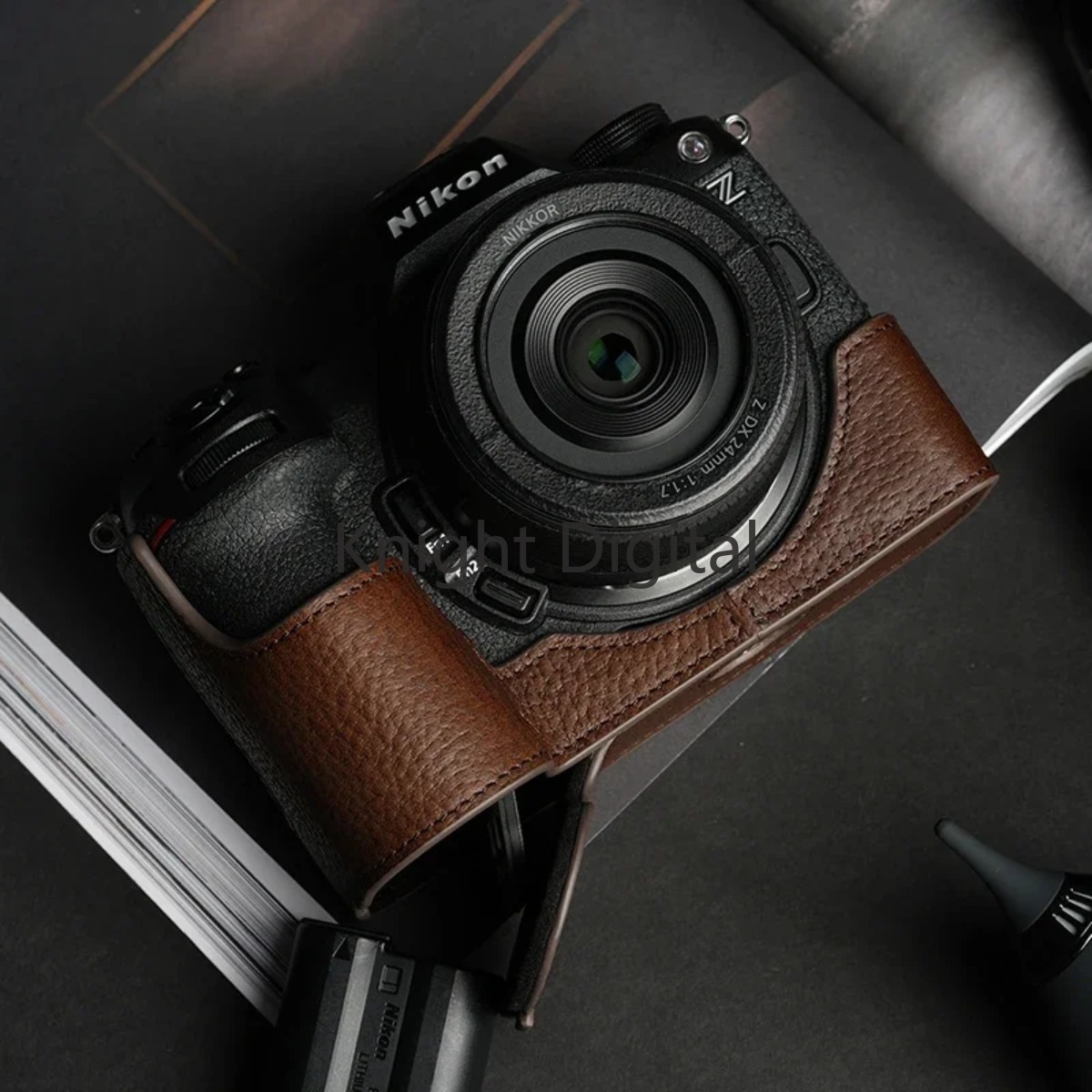 Nikon Camera Z6 Iii - Yüksek Kaliteli El Yapımı Hakiki Deri