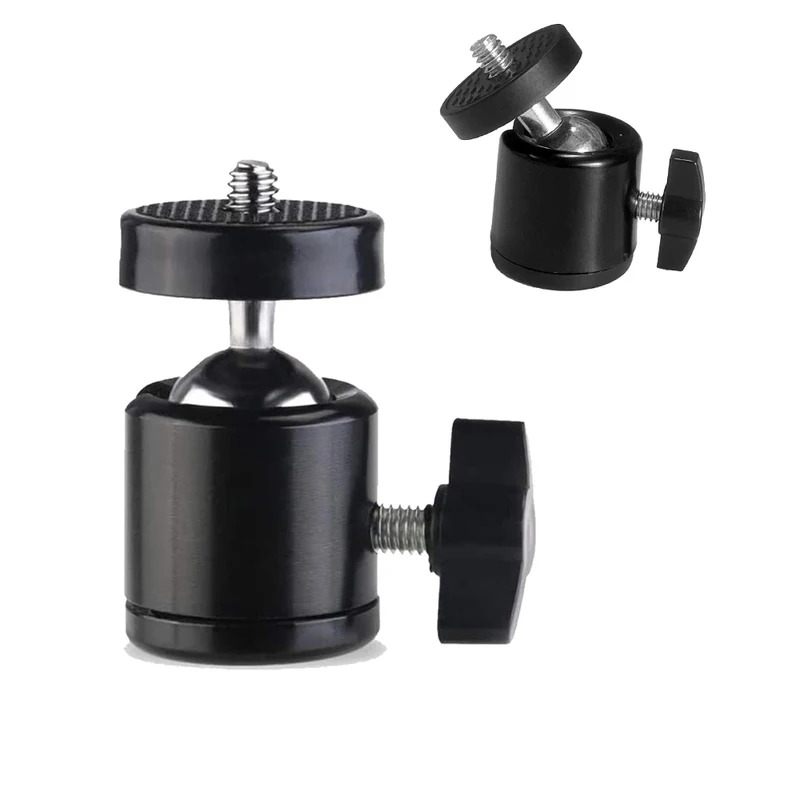 Fluid Head Tripod - Sıcak Pabuçlu 1/4 Vidalı Delikli Tripod