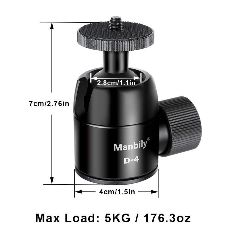 Manbily D-4 Kamera Tripod Top  - Fluid Head Tripod incelemesi ve fiyatı