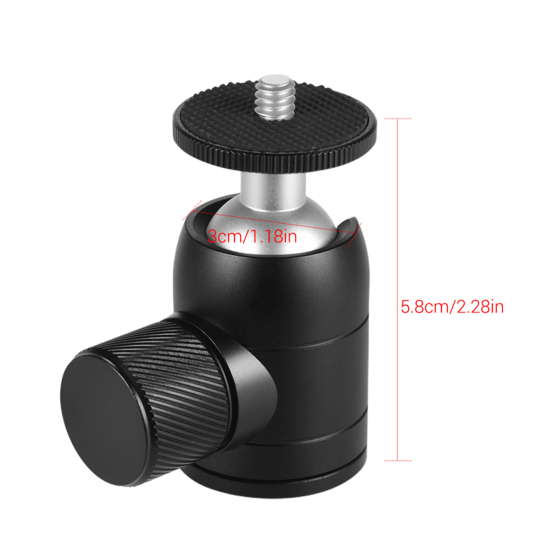 Andoer Tripod döngüsü kafa 360 - Fluid Head Tripod incelemesi ve fiyatı