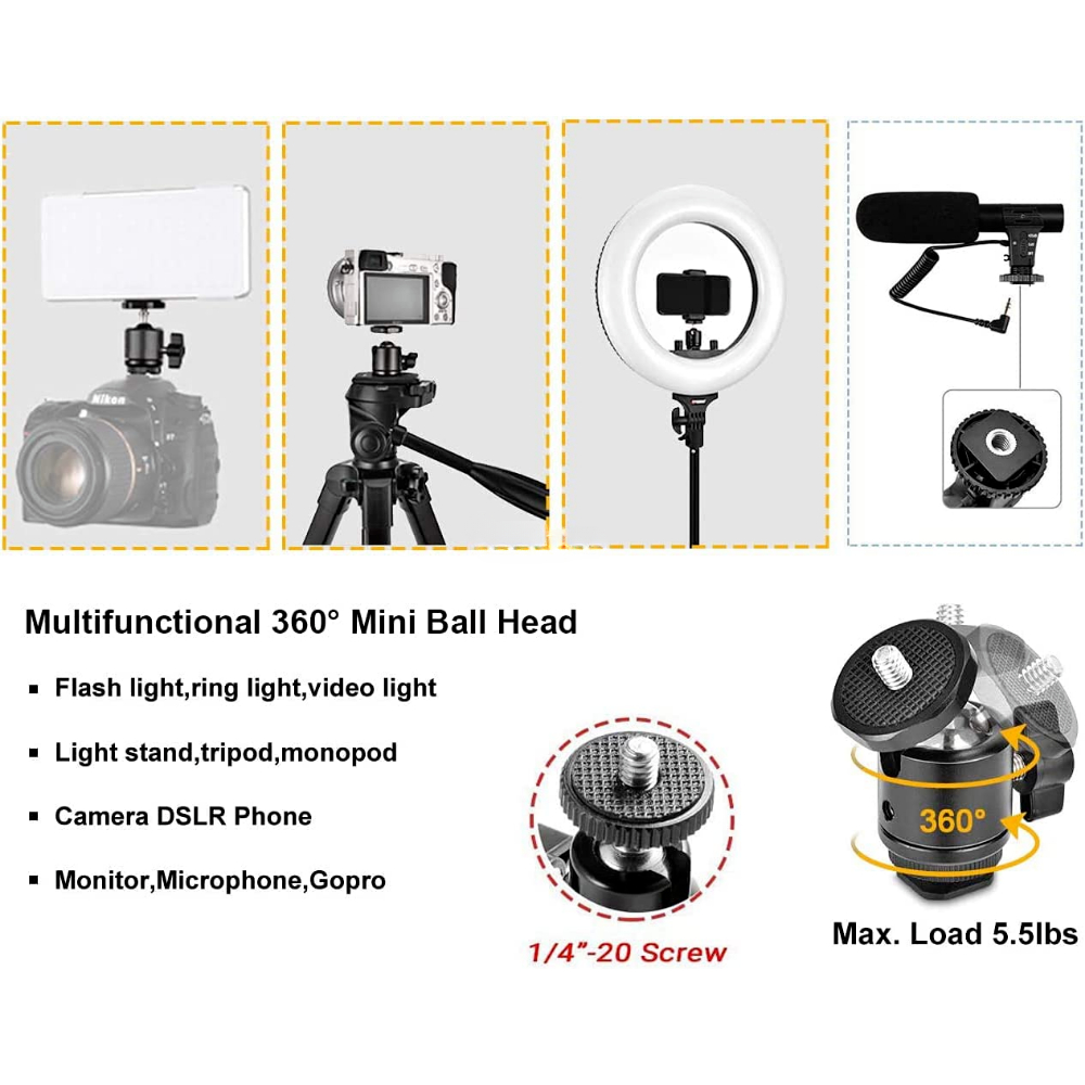 ERIKOLE Süper Kelepçe 360'lü ° - Fluid Head Tripod incelemesi ve fiyatı