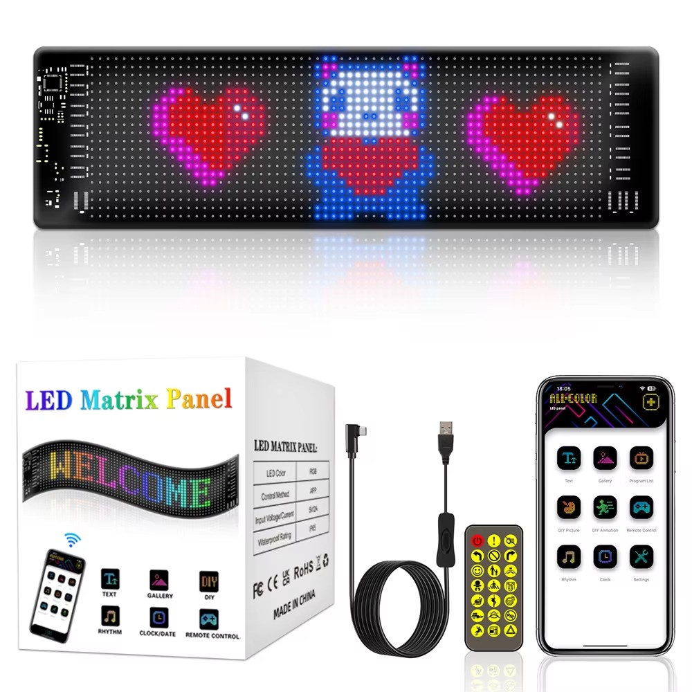 【16x96 LED PLus】【192mm*898mm】【 - Pixel Art Led Panel incelemesi ve fiyatı