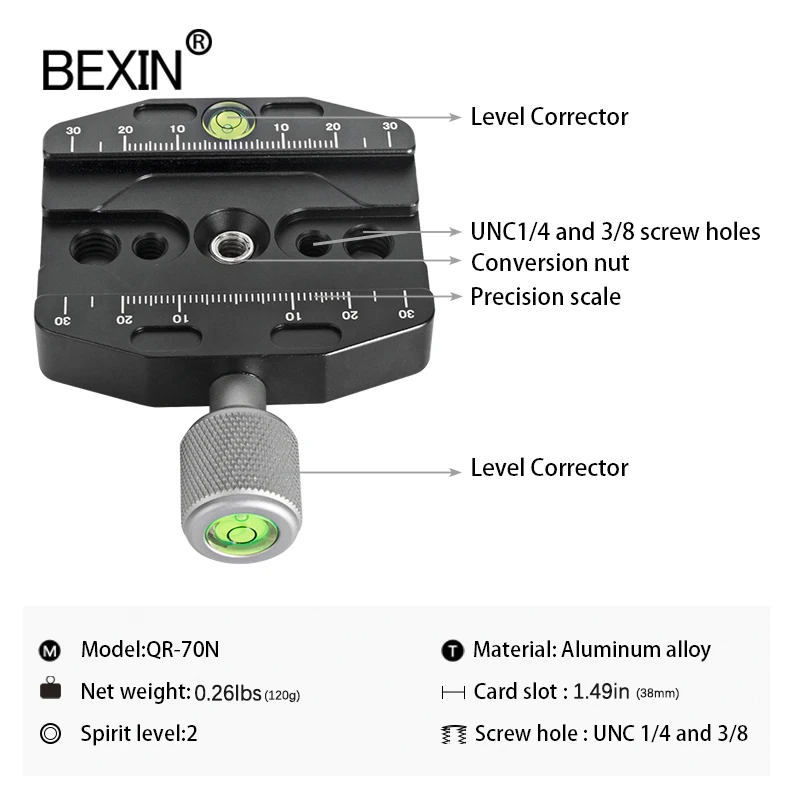 BEXIN QR Serisi Tripod Top Baş - Fluid Head Tripod incelemesi ve fiyatı
