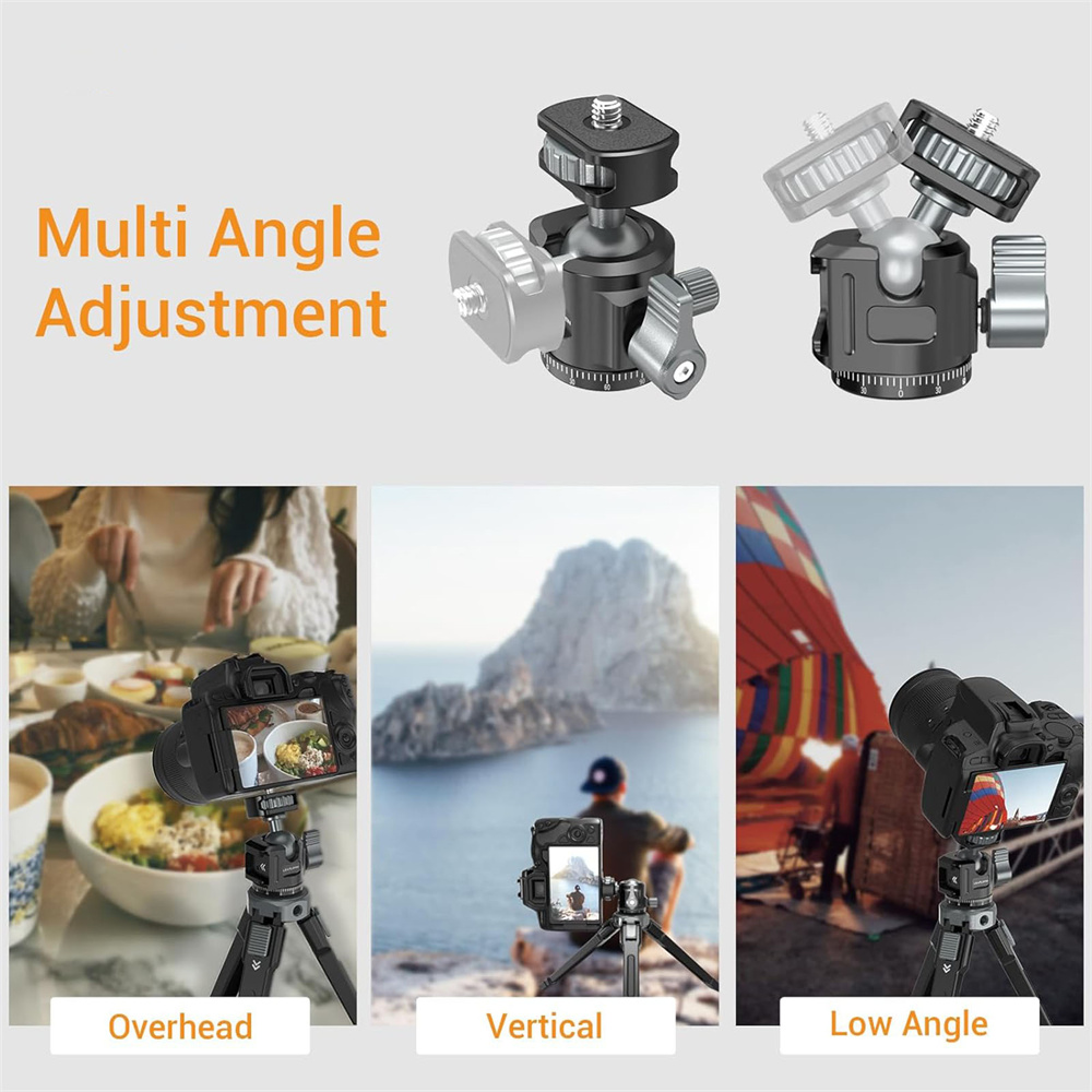 LEAPLIGHT Metal Mini Top Kafa  - Fluid Head Tripod incelemesi ve fiyatı