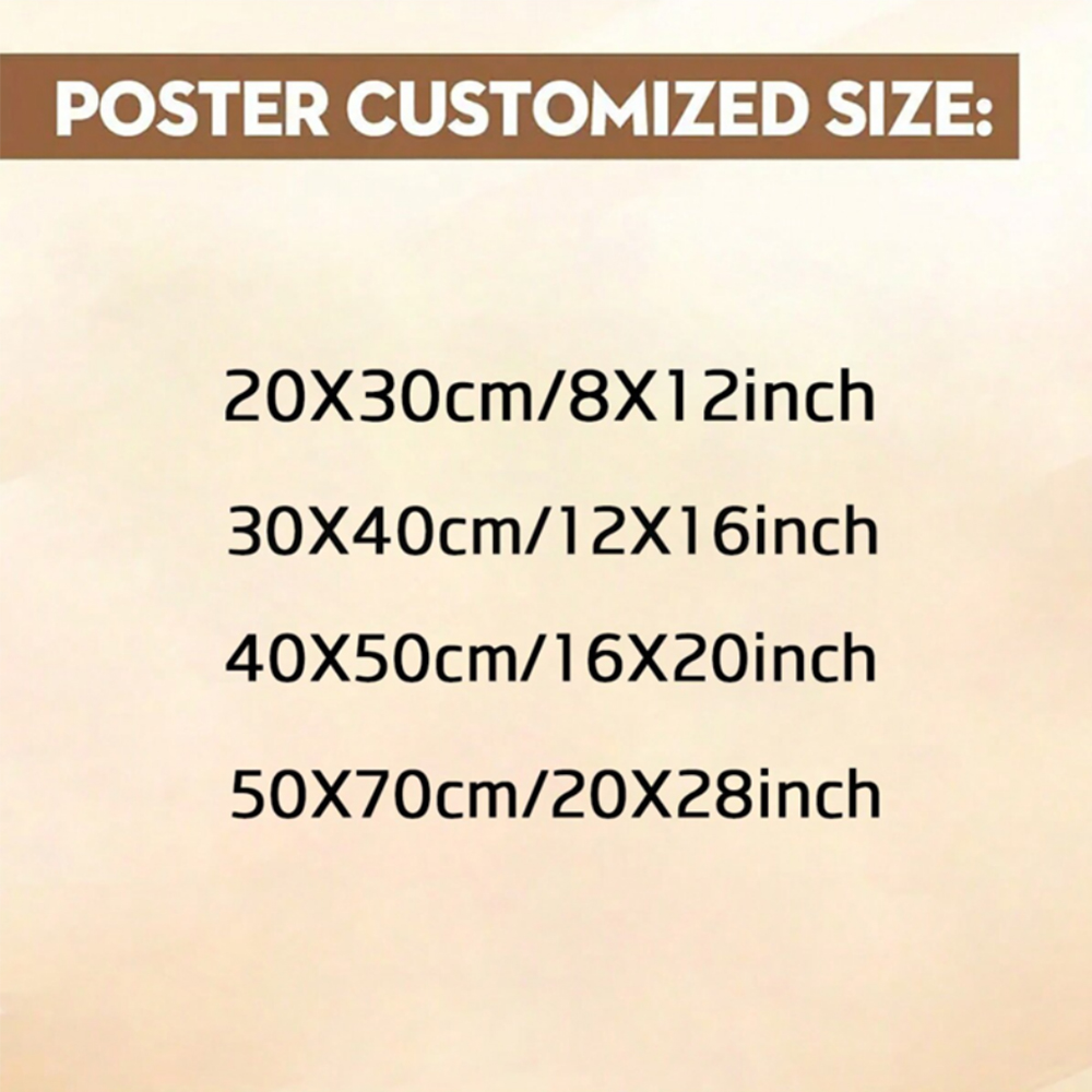 1 adet Çerçevesiz Kişiselleşti - Photography Poster incelemesi ve fiyatı