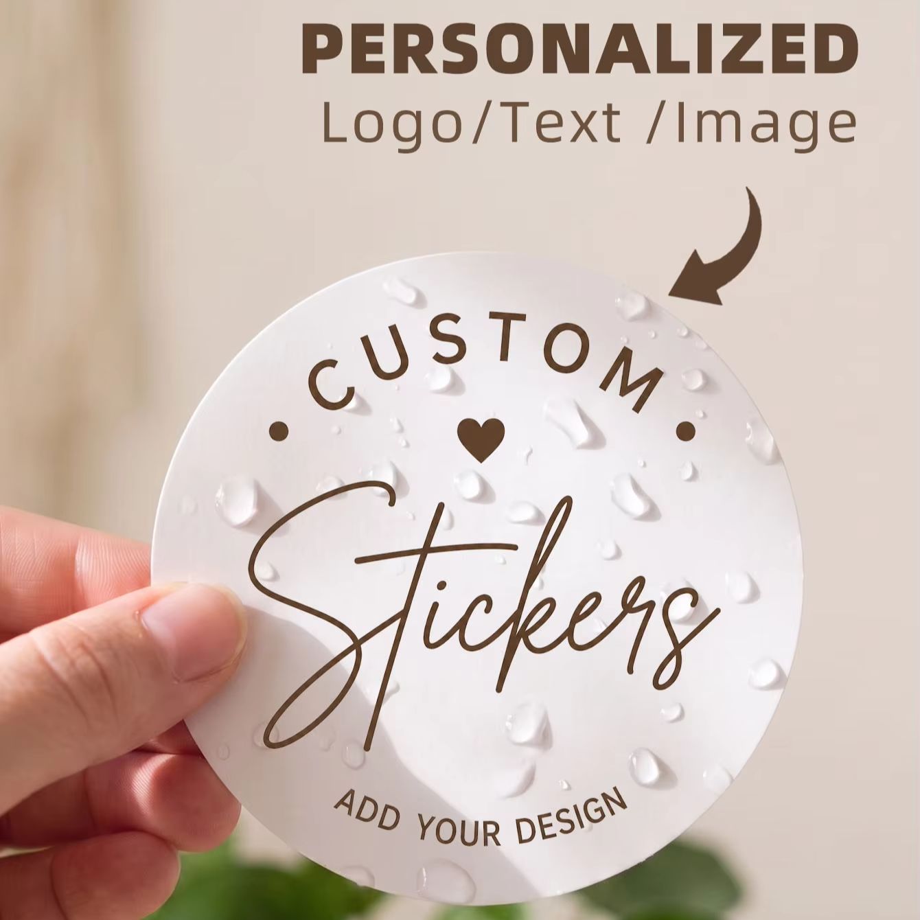 1/50/100PCS Marka Logosu, Ürün - Photography Logo incelemesi ve fiyatı
