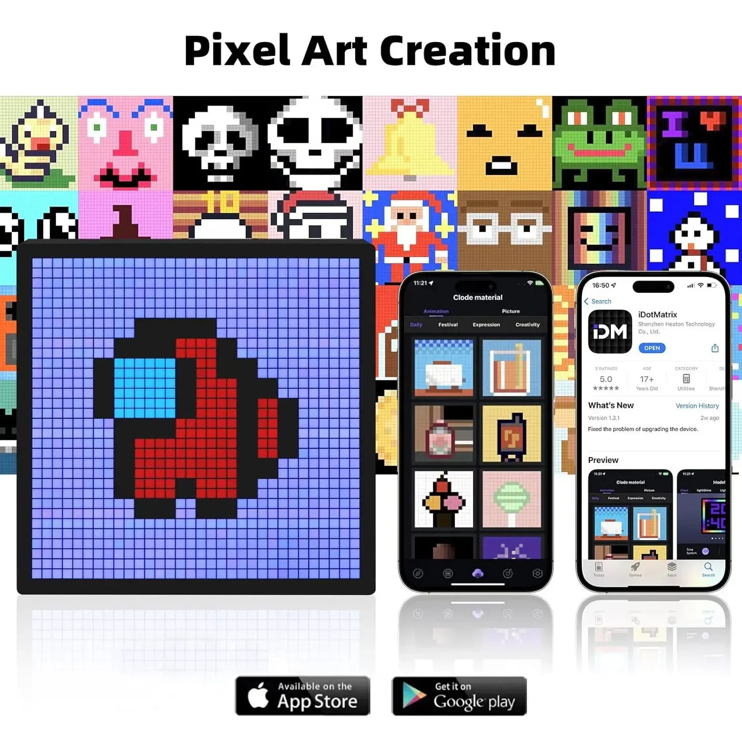 Akıllı LED Matrix Piksel Ekran - Pixel Art Led Panel incelemesi ve fiyatı