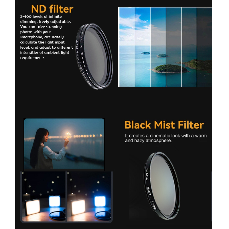 58mm Metal Filtre Klipsi Telef - Photography Trick incelemesi ve fiyatı