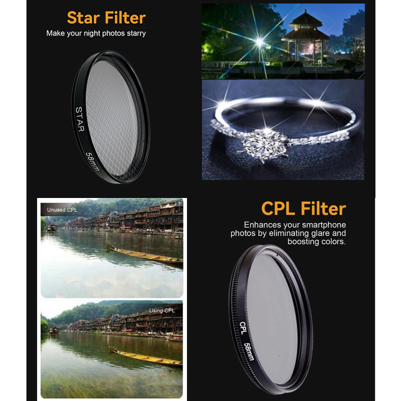 58mm Metal Filtre Klipsi Telef - Photography Trick incelemesi ve fiyatı