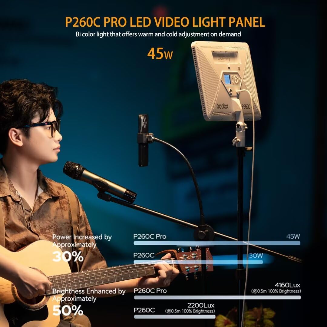 Godox P260C Pro LED Video Işığ - Pixel Art Led Panel incelemesi ve fiyatı