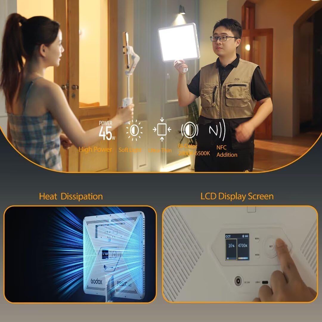 Godox P260C Pro LED Video Işığ - Pixel Art Led Panel incelemesi ve fiyatı