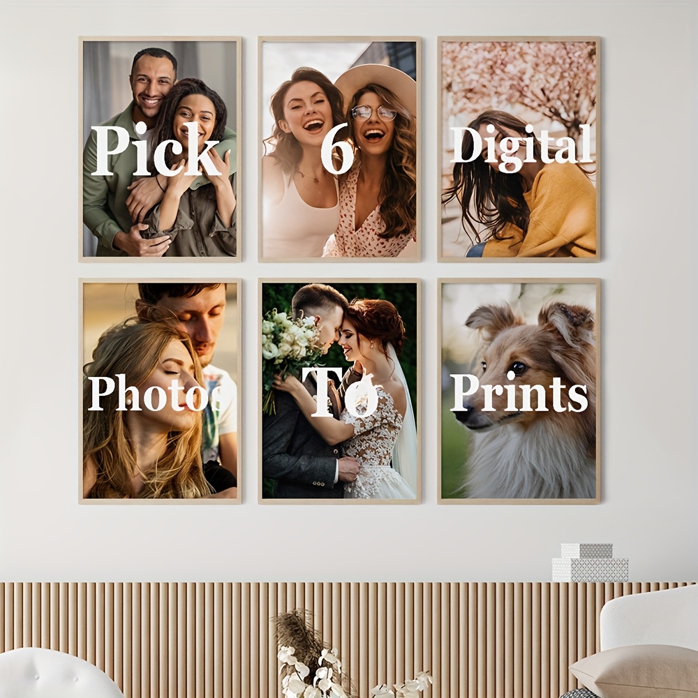 6 adet/takım özel tuval baskıl - Photography Poster incelemesi ve fiyatı